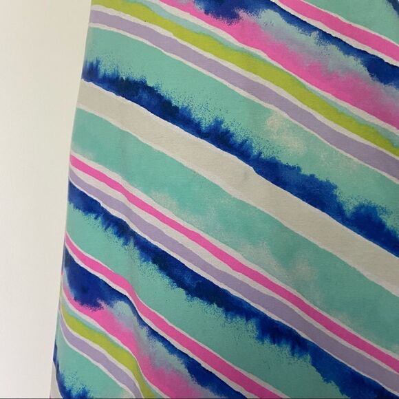 LP Watercolor Asymmetrical Tank Dress - Picture 4 of 13